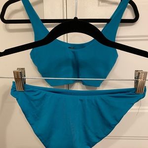 Teal bikini